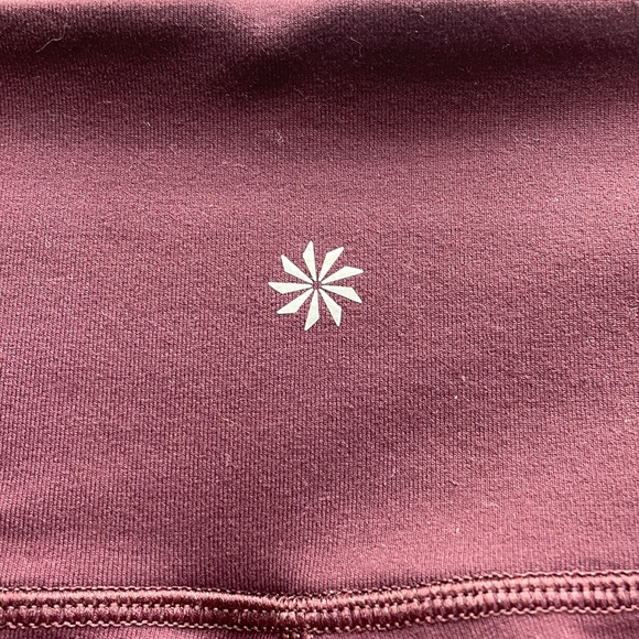 Athleta Dark Purple Full Length Leggings Sz XS - Picture 6 of 7